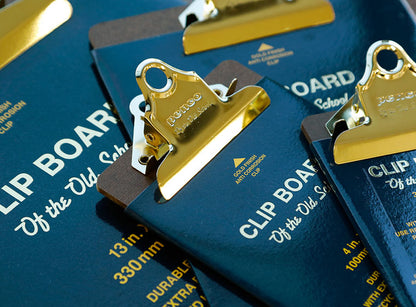 Old School Clipboard/ Check Size/ Gold Clip (PENCO)