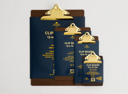Old School Clipboard/ A5/ Gold Clip (PENCO)