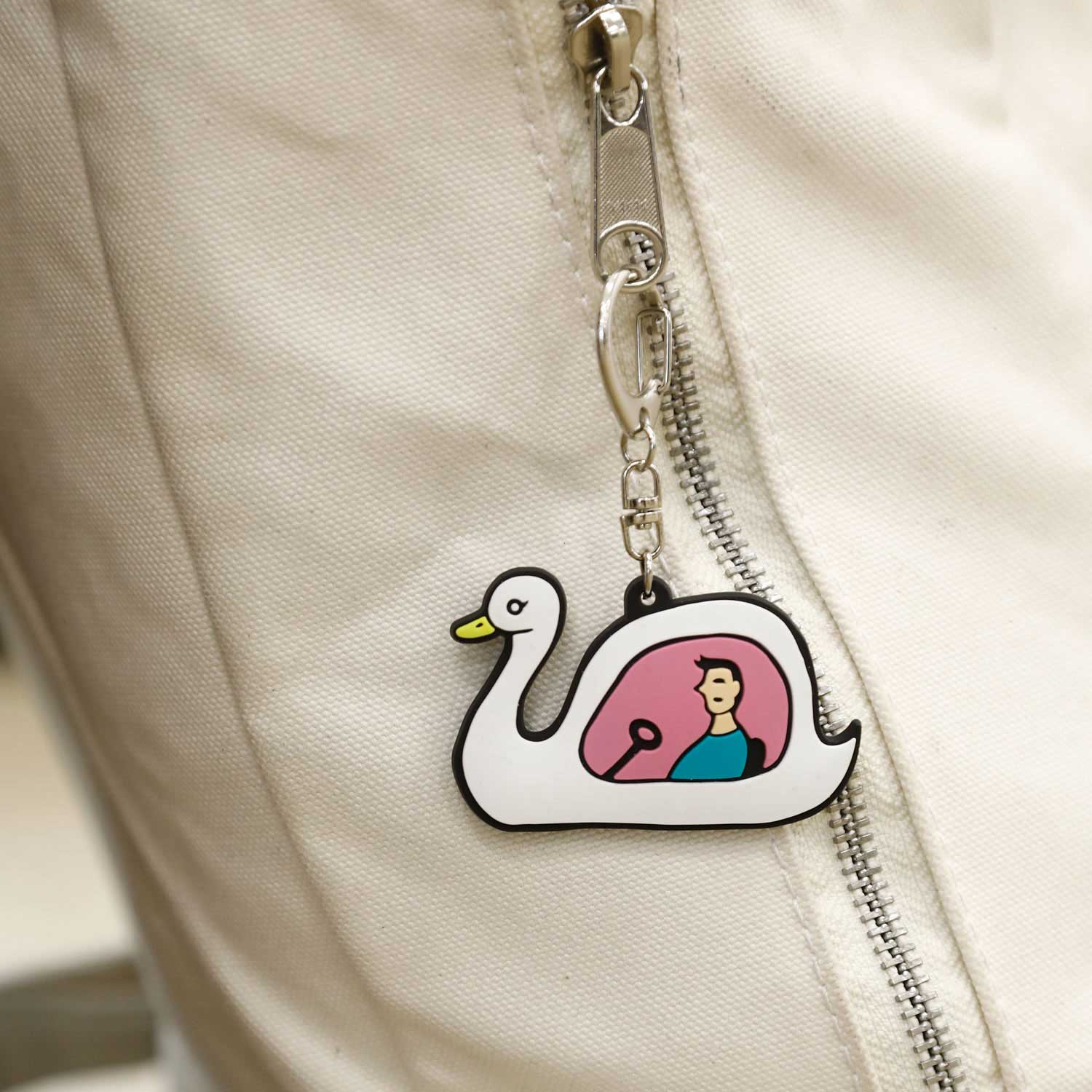 Rubber Key Chain