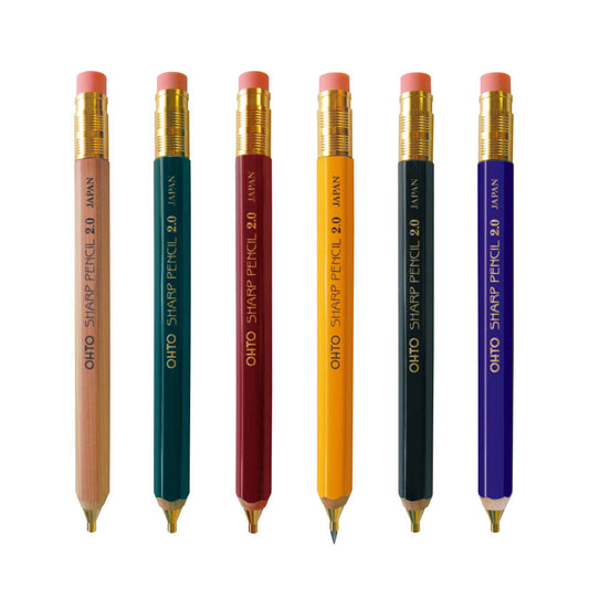 Wooden Mechanical Pencil/ 2mm (OHTO)