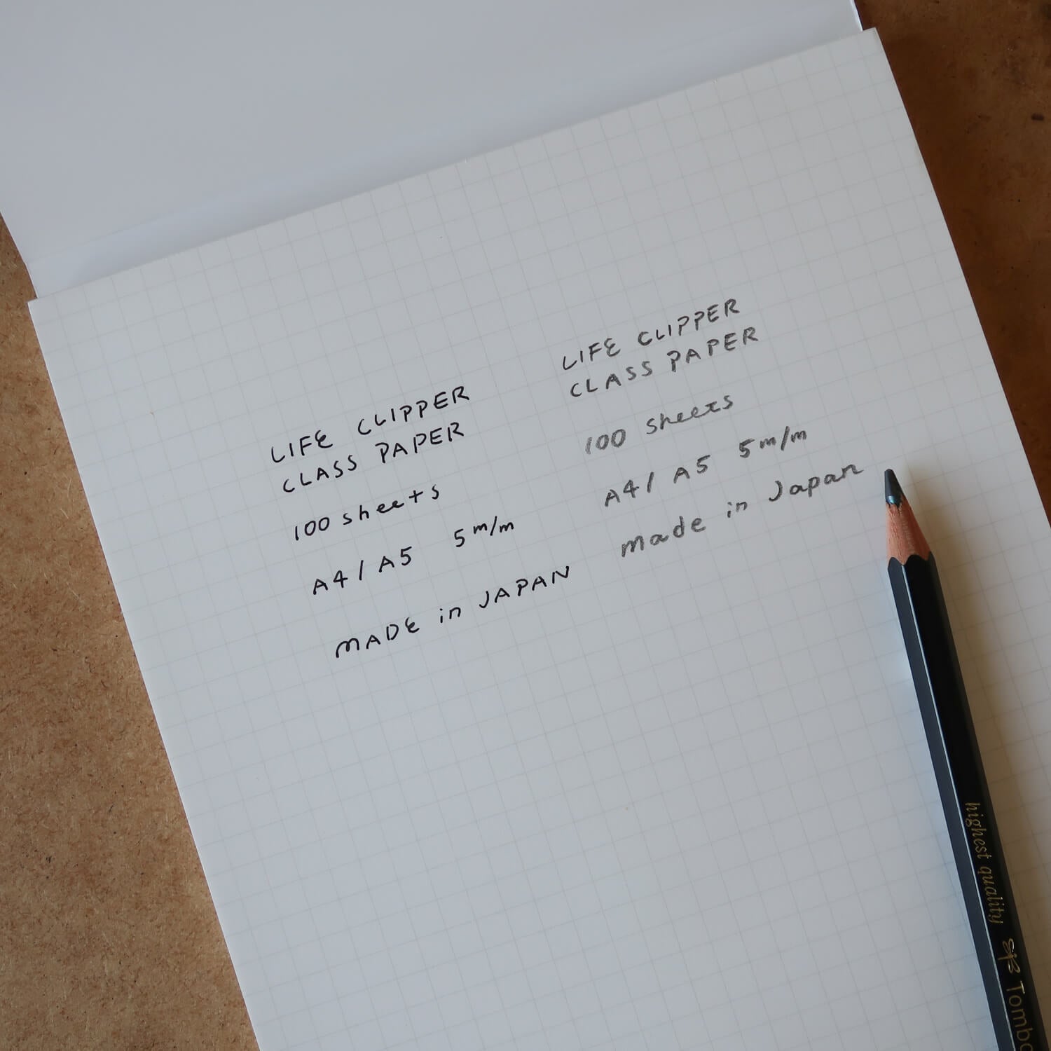 Clipper Section Notepad/ A5 (LIFE)