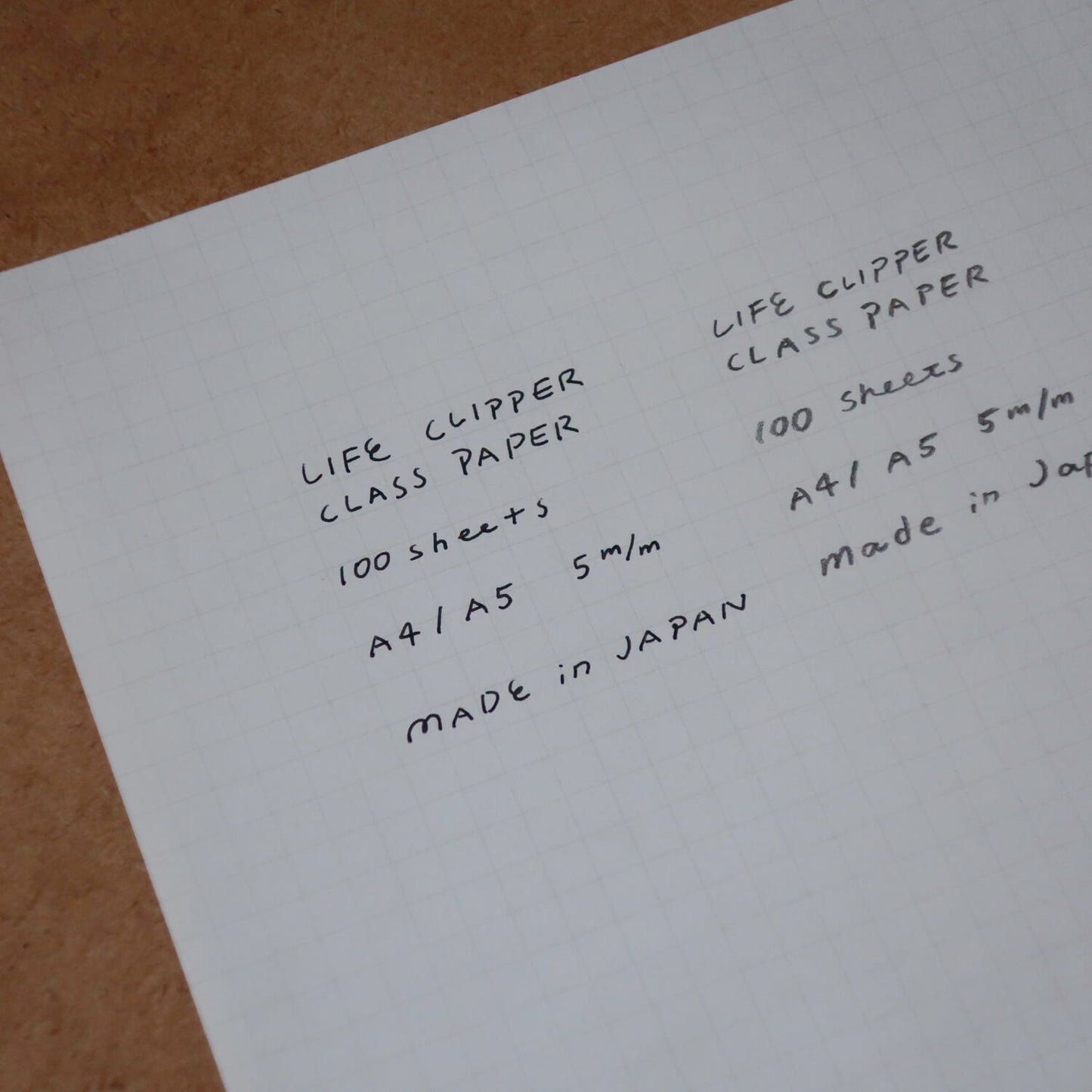 Clipper Section Notepad/ A4 (LIFE)