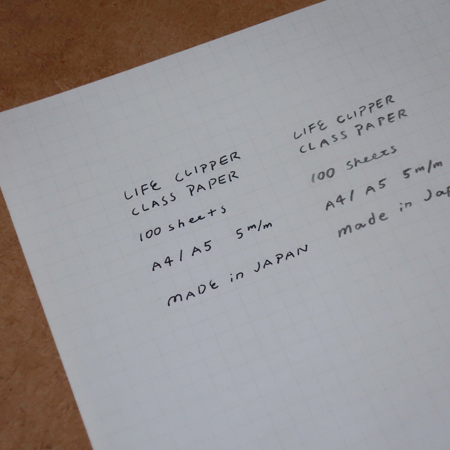 Clipper Section Notepad/ A4 (LIFE)