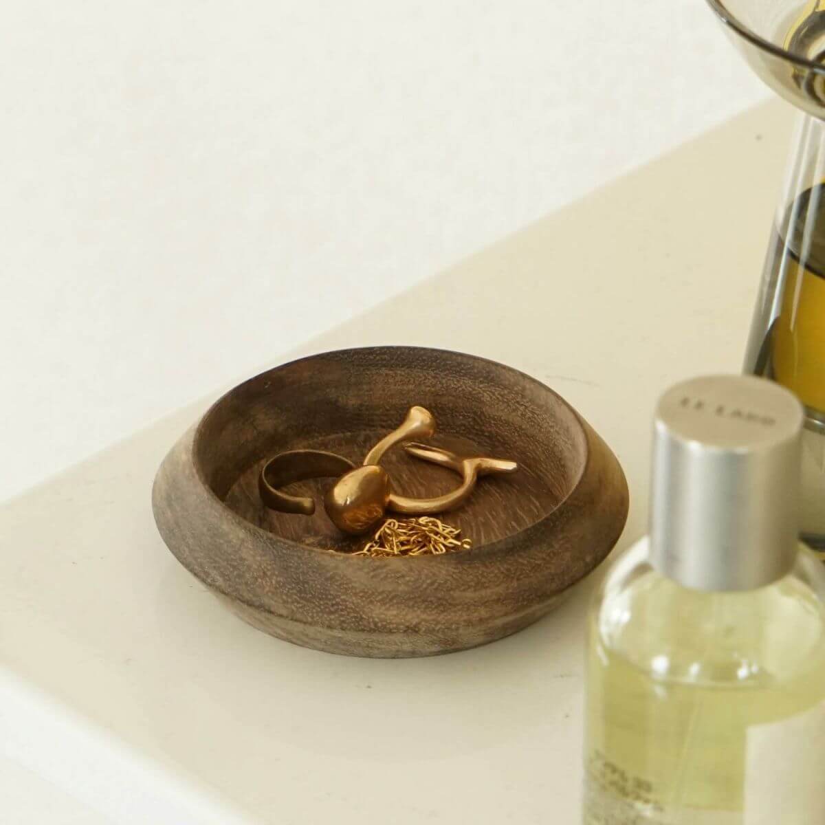 Wooden Tray Circle/ Small