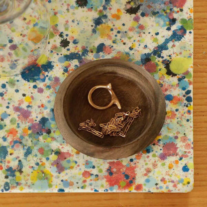 Wooden Tray Circle/ Small