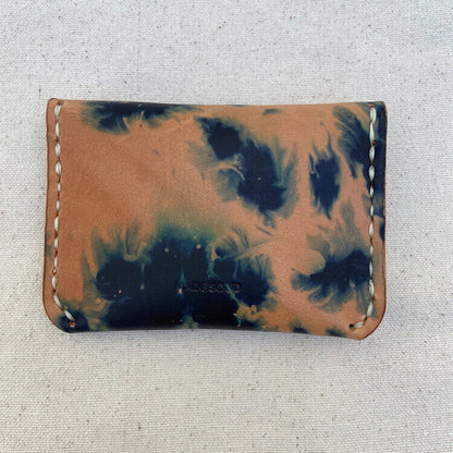 Fold Over Wallet / Indigo Tie-Dye (MADE SOLID)