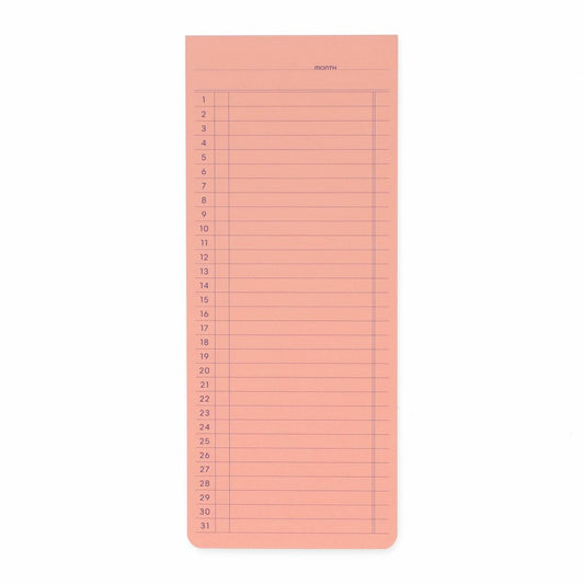 Sticky Memo Pad Monthly (PENCO)
