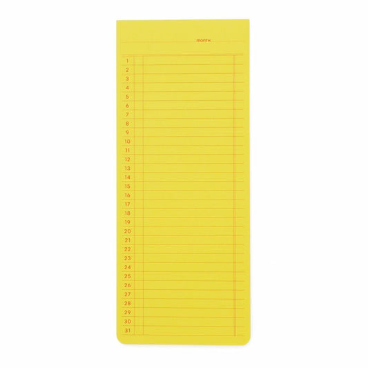 Sticky Memo Pad Monthly (PENCO)