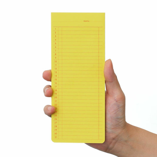 Sticky Memo Pad Monthly (PENCO)