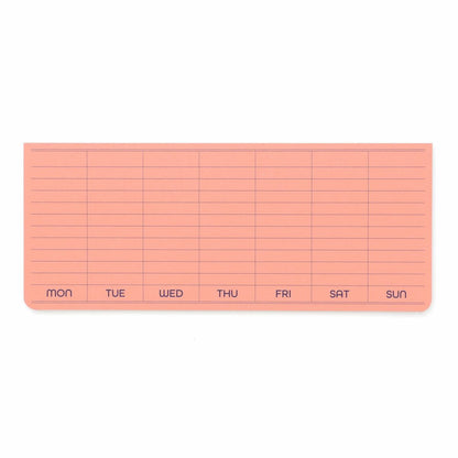 Sticky Memo Pad Weekly (PENCO)