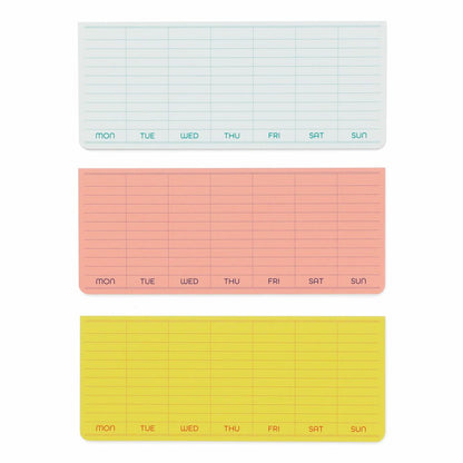 Sticky Memo Pad Weekly (PENCO)