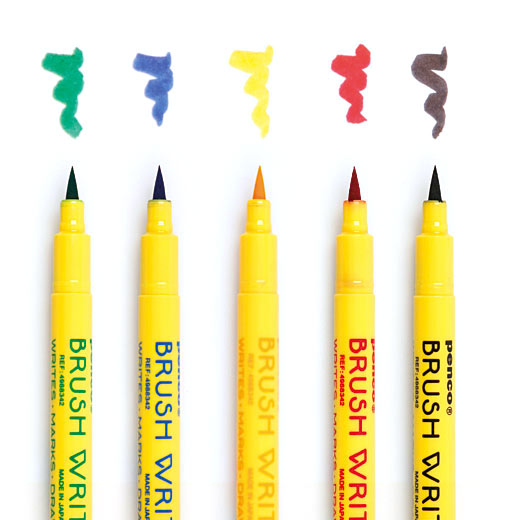【ぺんこ】 Penco - Brush Writer Pen Set $18.00 | HIGHTIDE STORE DTLA