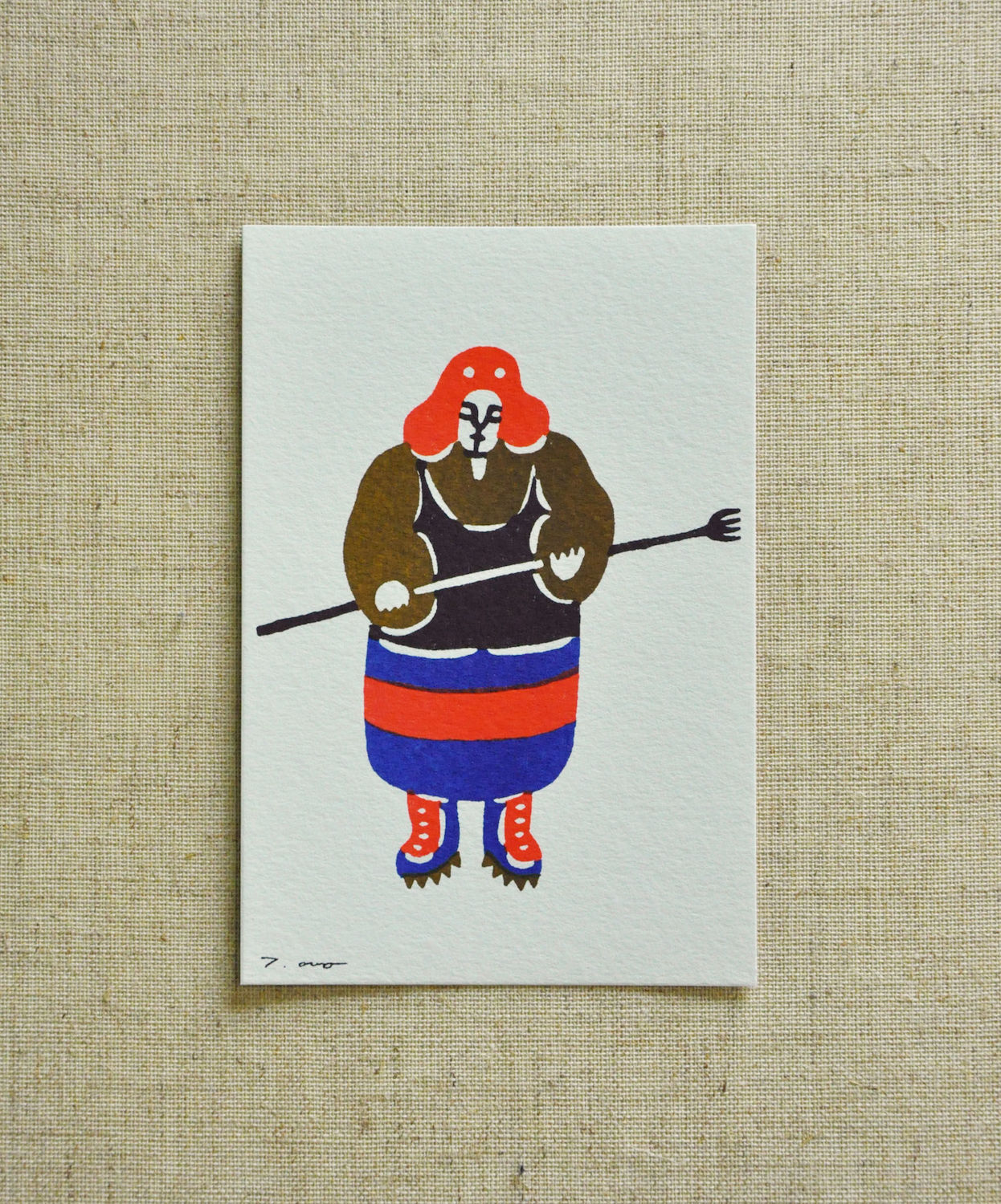 Postcard / Yotsume Dye House