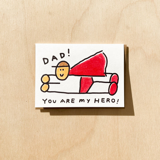 Card/ You are my hero Dad