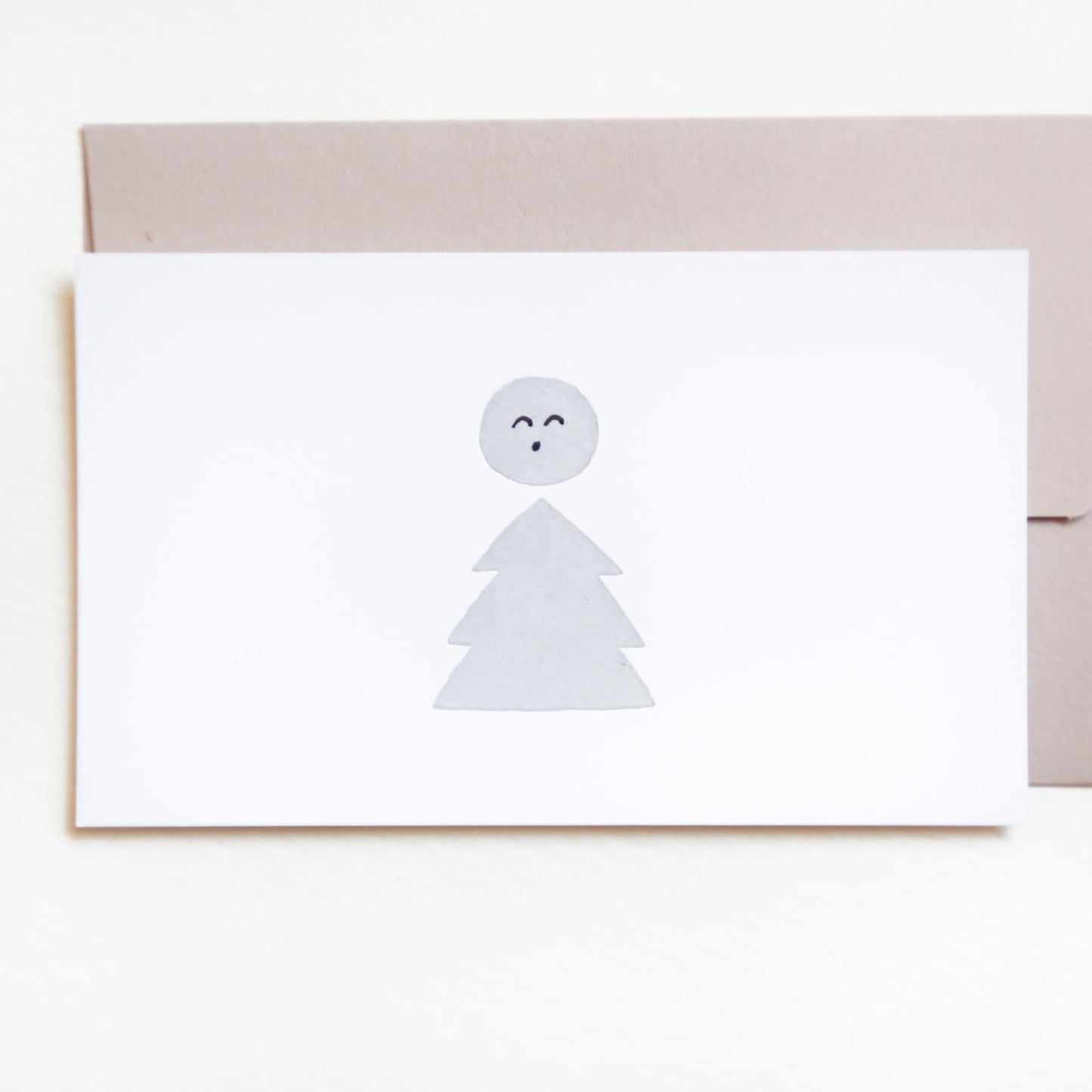 OITAMA Mini Letterpress Card/ Tree