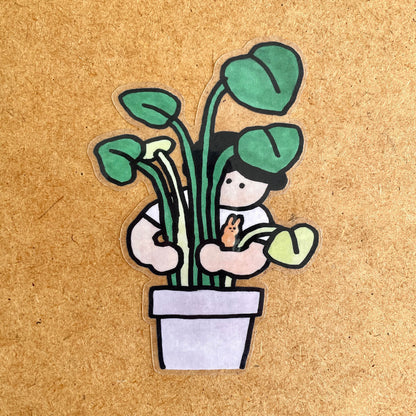 Sticker/ Hug Your Plants