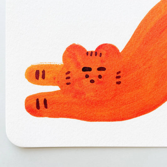 Postcard/ Tiger