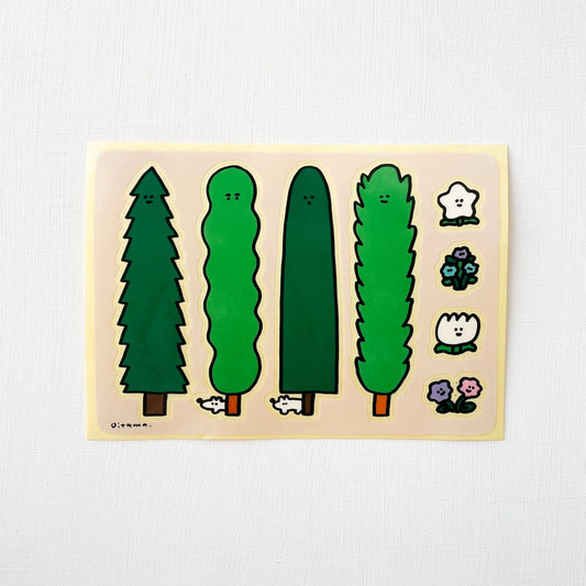 Sticker Sheet/ Grove