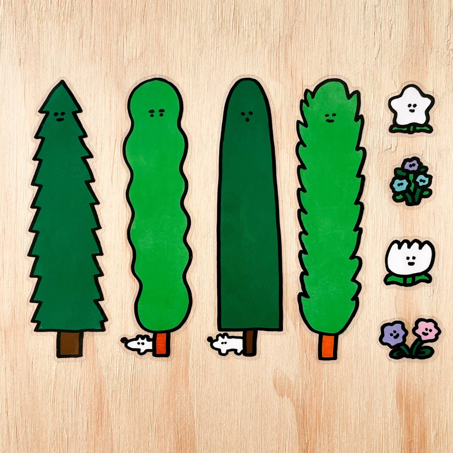 Sticker Sheet/ Grove