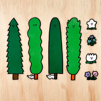 Sticker Sheet/ Grove