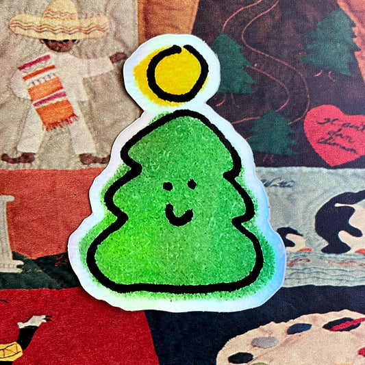 Sticker/ Lighted Tree