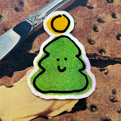 Sticker/ Lighted Tree