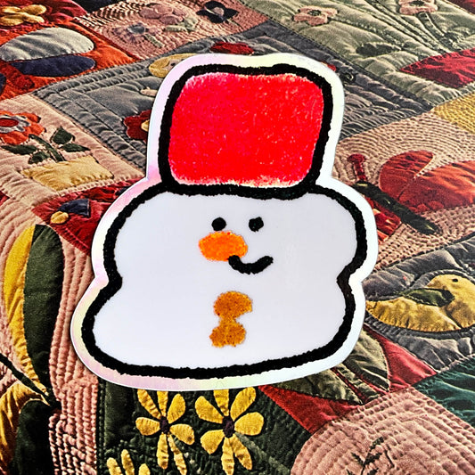 Sticker/ Snowman