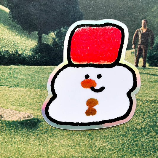 Sticker/ Snowman