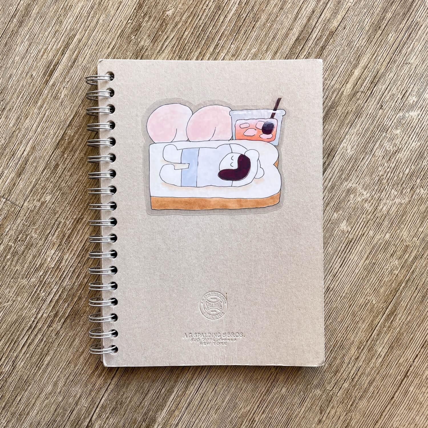 Sticker/ Sleep on Toast