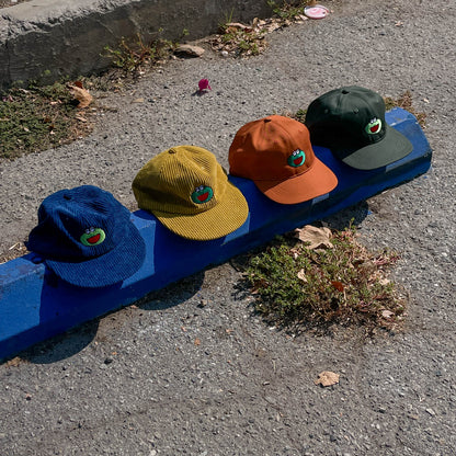 Saigo no Shudan Frog Cap Corduroy Navy