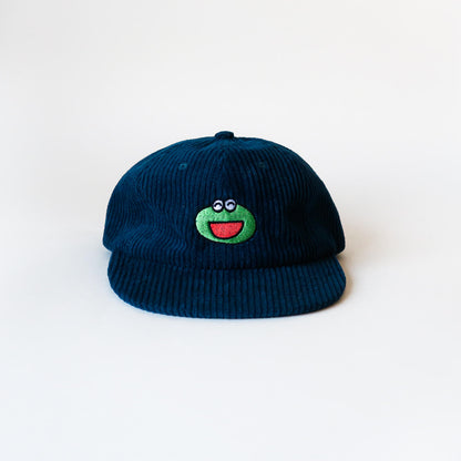 Saigo no Shudan Frog Cap Corduroy Navy