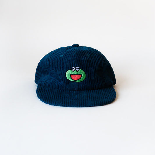Saigo no Shudan Frog Cap Corduroy Navy