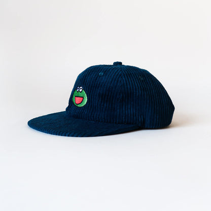 Saigo no Shudan Frog Cap Corduroy Navy