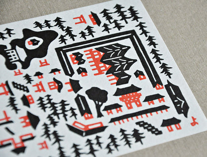 Postcard / Yotsume Dye House