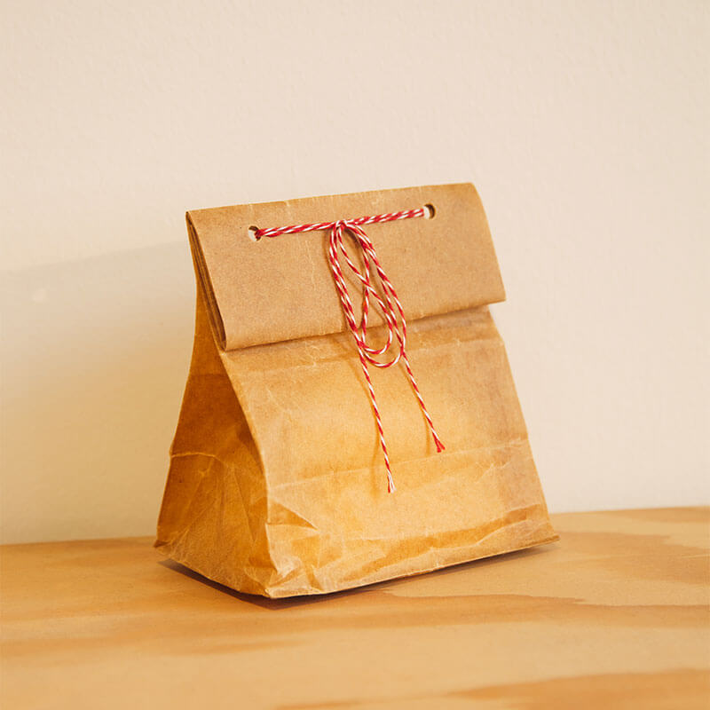 Wax Paper/ Gusseted Bag/ M/ Set of 20