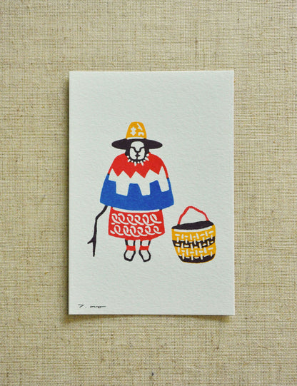 Postcard / Yotsume Dye House