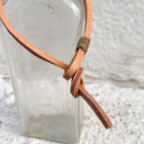 Leather Wrap Bracelet (MADE SOLID)