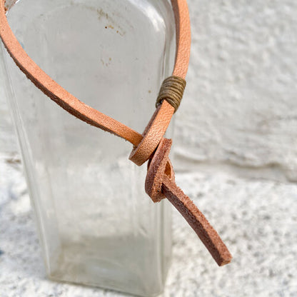Leather Wrap Bracelet (MADE SOLID)