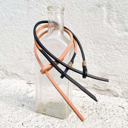 Leather Wrap Bracelet (MADE SOLID)